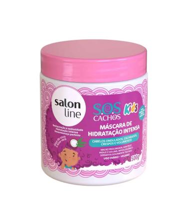  Linha Tratamento (SOS Cachos) Salon Line - Creme para Pentear  Mel Cachos Intensos 300 Ml - (Salon Line Treatment (SOS Curls) Collection -  Intense Curls Honey Combing Cream 10.14 Fl Oz) 