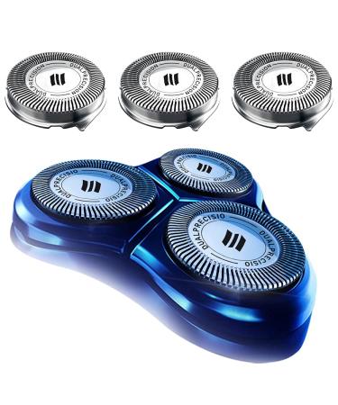 HQ8 Replacement Heads for Philips Norelco Shavers, Compatible with Philips Norelco Aquatec Replacement Heads, HQ8 Blades OEM, New Upgraded (3 Pack)