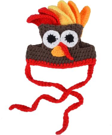 Cat - Small Dog Turkey Hat - Free Crochet Pattern - OkieGirlBling