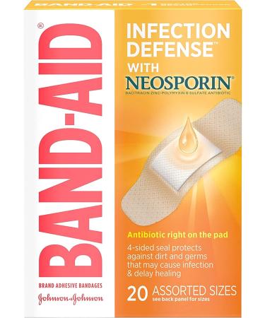 Band-Aid Brand Flexible Fabric Adhesive Bandages for Wound Care and First  Aid Finger and Knuckle 20 ct (Pack of 6) 120 Piece Assortment