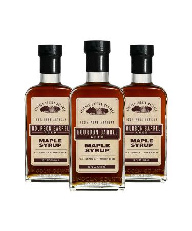Bourbon Barrel aged Maple Syrup, Handcrafted in Wisconsin.
