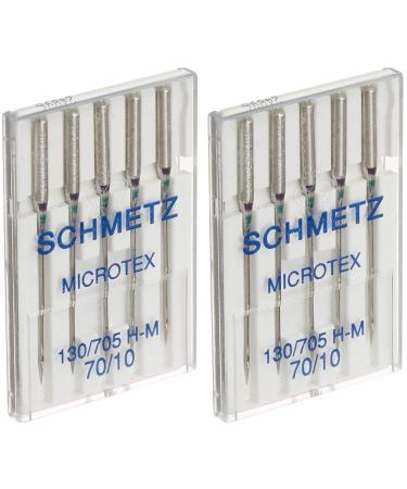 Microtex Sharp Machine Needles-Size 10/70 5/Pkg (2 Pack)