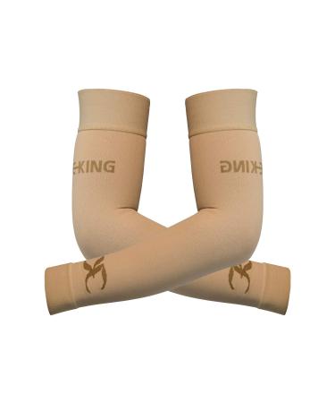 KEKING Lymphedema Compression Arm Sleeves with Silicone Band for Men Women  (Pair), 20-30 mmHg Compression Full Arm Support for Lipedema, Edema, Post  Surgery Recovery, Swelling, Pain Relief, Black L Large (1 Pair) 20-30mmh