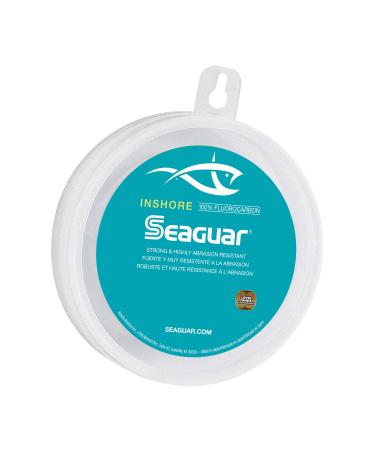 Seaguar Fluoro Premier 100% Fluorocarbon Fishing Line (DSF), 25-50Yds, 12-170Lbs  Line/Weight, Clear 25-yards/100-pounds