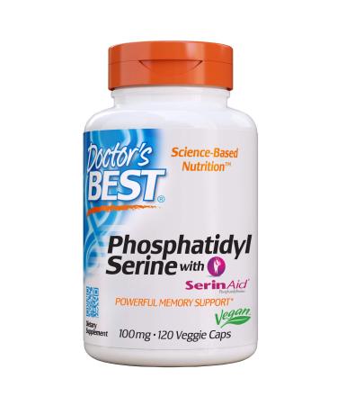 Doctor's Best Phosphatidylserine with SerinAid 100 mg 60 Softgels
