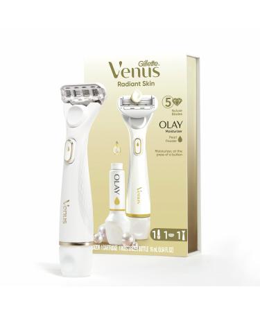 Gillette Venus Daisy Classic Disposable Razors for Women, 18 Count, Hair  Removal for Women