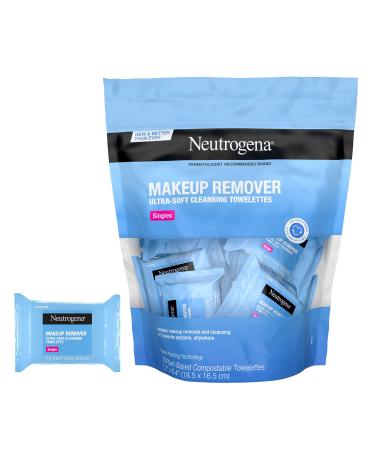 Neutrogena  Makeup Remover Cleansing Towelettes Singles 20 Pre-Moistened Towelettes