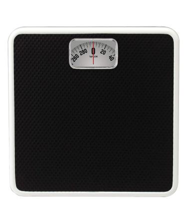 Taylor Precision Products Digital Glass Bathroom Scale for Body Weight  Large Durable Platform Extra High 500 lb Capacity Large 3.5x1.7 White  Backlit Display Sea Foam Green