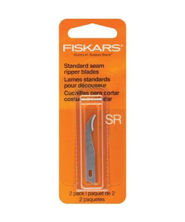 Fiskars 158290-1001 Titanium Rotaty Cutter Replacement Blades, 45mm, 2  Pack, Silver