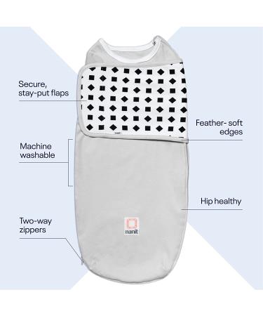 Nanit Sleeping Bag, Cotton Baby Clothes Track Breathing