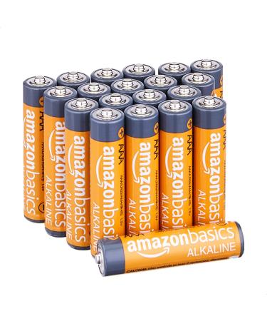 Basics 16-Pack AA Rechargeable Batteries, Recharge up to 1000x,  Standard Capacity 2000 mAh, Pre
