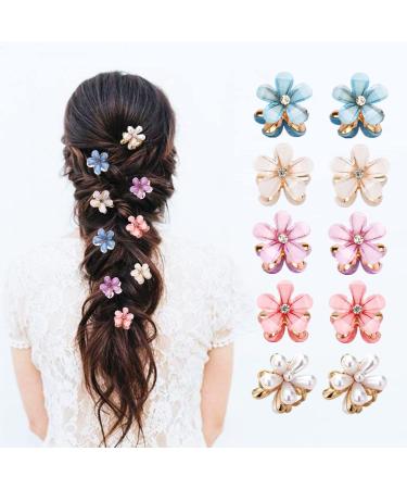 125 Pcs Dreadlocks Loc Hair Jewelry for Women Braids Hair, Crystal