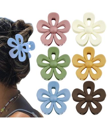 CHANACO Flower Claw Clip Hair Clips for Women Claw Clips for Thin Hair Flower Hair Clip Cute Hair Clips Large Hair Clips Hair Styling Accessories Hair Accessories for Women