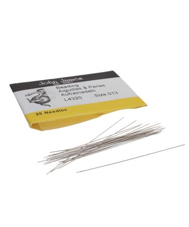 The Beadsmith English Beading Needles, Size 10, 4 Needles per Card, Made in  England, Use for Loom Weaving Beadwork, Off-Loom Stitching and Jewelry