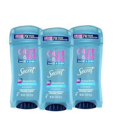 Secret Outlast Clear Gel Antiperspirant Deodorant for Women, Sport