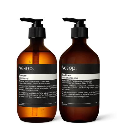 Aesop Shampoo & Conditioner | 500ml/16.9 Fl oz | Paraben-Free  Cruelty-Free & Vegan
