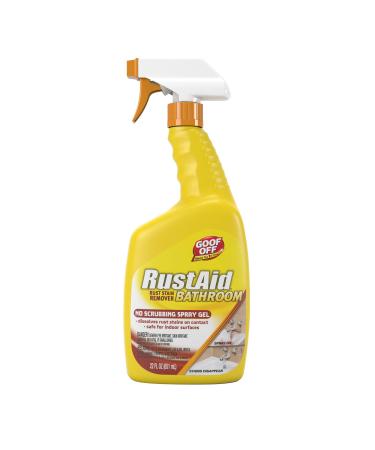Goof Off RustAid Bathroom Rust Stain Remover 22 oz. Spray Bottle