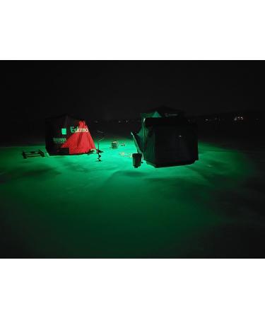 White Underwater Fishing Light Dock-15000 Lumens 110 volt AC Adapter 30ft  Power Cord