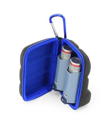 CASEMATIX Asthma Inhaler & Essential Carrying Case - Protective