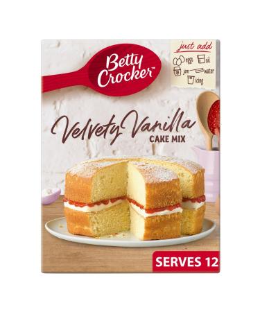 Betty Crocker Velvety Vanilla Cakes Mix 425g