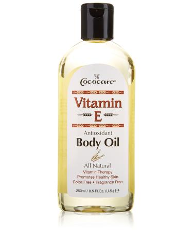 Cococare All Natural Vitamin E Antioxidant Body Oil- Vitamin Therapy for All Skin Types 8.5 Fl Oz (Pack of 1)