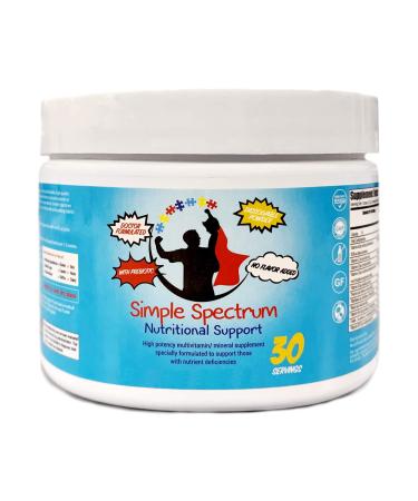 Simple Spectrum Vitamin Supplement Nutritional Support No Added Sugars or Artificial Ingredients