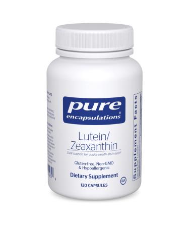 Pure Encapsulations Lutein/Zeaxanthin | Supplement to Support Overall Vision Function and The Macula* | 120 Capsules 120 Count (Pack of 1) Standard Packaging