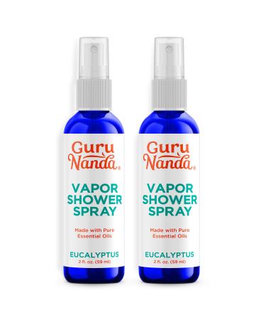 Gurunanda Vaporizing Shower Spray, Lavender Essential Oil - 2 fl oz