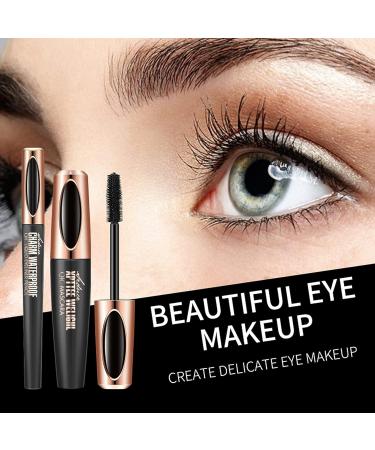 5 And under Items Fiber Eyeliner Set 4D Eyeliner Set Mascara Proof Mascara