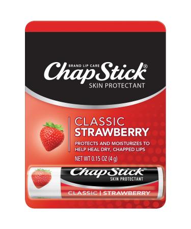 ChapStick Classic Strawberry Lip Balm Tubes