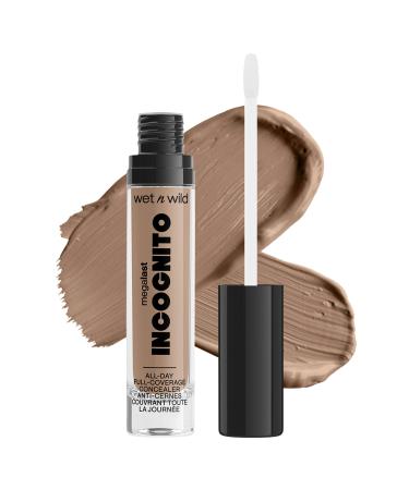 Wet n Wild Mega Last Incognito All-Day Full Coverage Concealer Tan, (1114052)