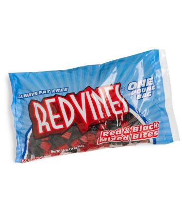 Red Vines Red & Black Mixed, Bites Size, 16 oz