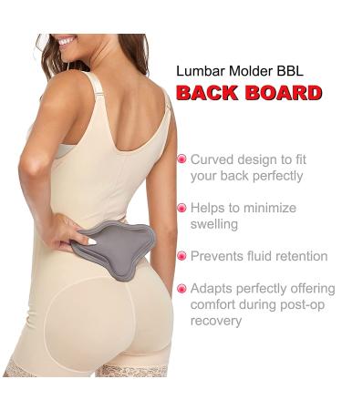 Lipo Foam Back Board Post Surgery Liposuction Surgery Board Lipo Backboard  Lipo Back Compression Board Liposuction & BBL Tabla Moldeadora de Espalda