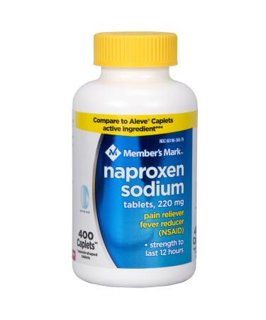 Member's Mark 220 mg Naproxen Sodium (400 ct.) by Members Mark