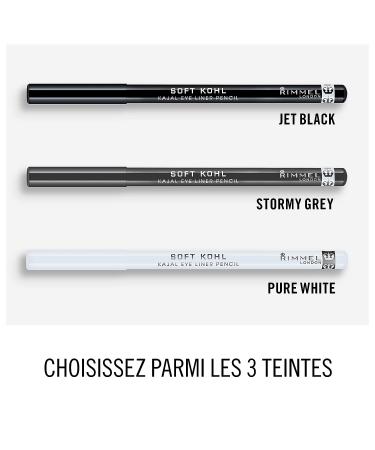  Rimmel London Scandaleyes Waterproof Gel Pencil Eyeliner,  Long-Wearing, Ultra-Smooth, Smudge-Proof, 001, Black, 0.04oz : Eye Liners :  Beauty & Personal Care