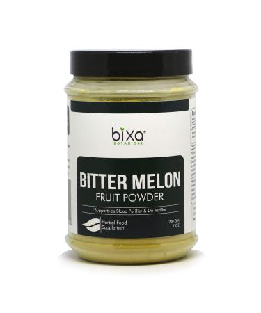 Bitter Melon Powder (Momordica Charantia / Karela Fruit powder) | Ayurvedic herb for Blood Sugar Control & improves liver function | Herbal supplement for Skin and Stomach (7Oz/200g)