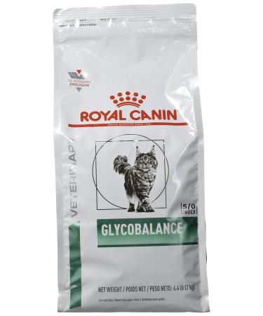 ROYAL CANIN VETERINARY DIET Adult Glycobalance Dry Cat Food, 4.4-lb bag 