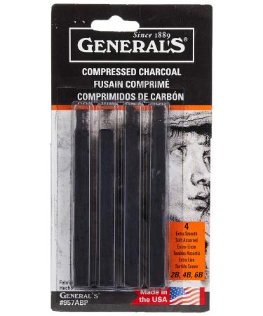 General Pencil MultiPastel Chalk Pencils 4/Pkg-Brights