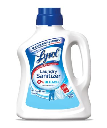 Lysol Laundry Sanitizer Additive Crisp Linen 90oz Packaging May Vary