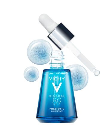 Vichy Mineral 89 Niacinamide Serum, Skin Strengthening Prebiotic Concentrate and Anti-Aging Face Serum for Brightening and Fine Lines