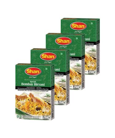  Shan Bombay Biryani Cooking Sauce 12.3oz (350g) - Simmer Sauce  for Meat and Potato Layered Spicy Pilaf - Easy to Cook Delicious Meal at  Home - Suitable for Vegetarians 