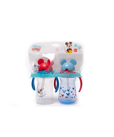Cudlie Disney Baby Boy 2 Pack 10 Oz Hard Spout Sippy Cup for Toddler  Cheesin Mickey