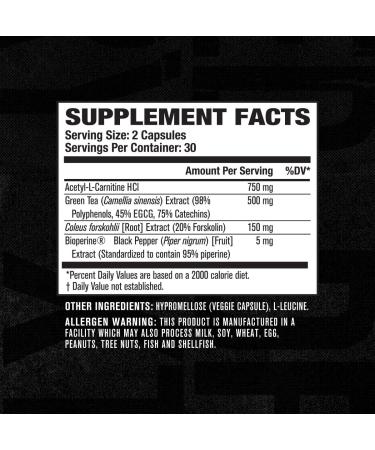 Jacked Factory Burn-XT Clinically Studied Fat Burner & Weight Loss  Supplement - Appetite Suppressant & Energy Booster - with Acetyl  L-Carnitine, Green