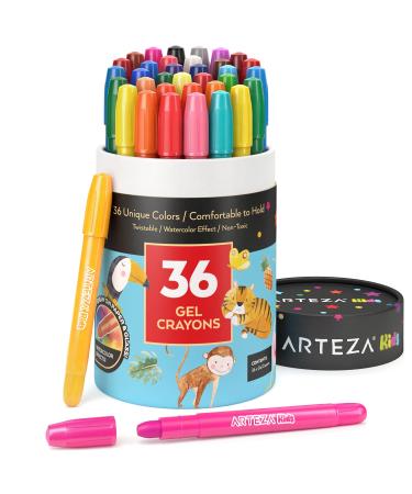 Arteza Kids Paint by Numbers Kit 10 x 10 Inches Pre-Printed