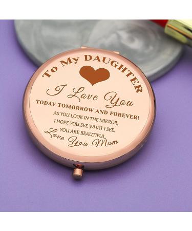 Buy Gift for Mom from Daughter and Son,Mothers Day Birthday Gift Ideas for  Mom, Personalized Mother Daughter Gifts,Mother Son Gifts, Remember I Love  You Mom Mirror Online at desertcartINDIA