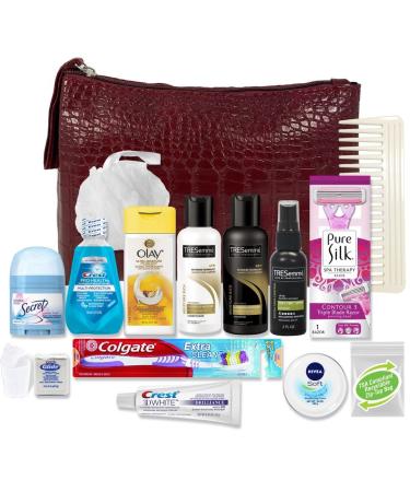 Convenience Kits International 10 PC Deluxe Kit, Featuring: Tresemme Hair and Dove Body Travel-Size Products