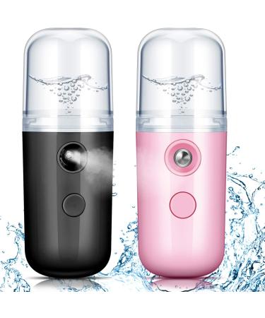 Honoson 3 Pieces Usb Mini Portable Fans Rechargeable Electric Handheld Air  Conditioning Lash Shampoo Brushes Nose Blackhead Facial Clean