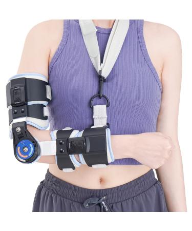 RISURRY OA Unloader Knee Brace - Arthritis Pain Relief Osteoarthritis Bone  on Bone Knee Joint Pain Cartilage Defect Repair Avascular Necrosis Hinged  Medial or Lateral Degeneration (Universal-Right Leg) Universal-Rig