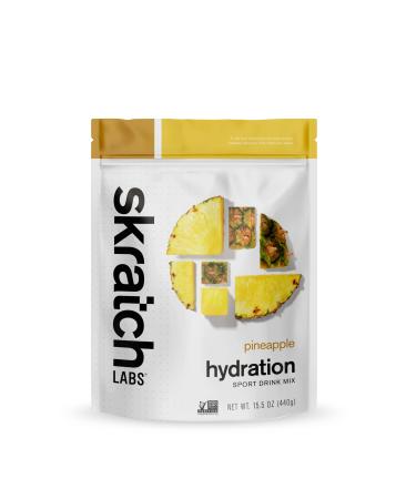 Skratch Labs Hydration Drink Mix- Pineapple- 20 Servings- Electrolyte Powder for Exercise, Endurance and Performance- Essential Electrolytes for Energy and Rapid Recovery- Non-GMO, Vegan, Gluten Free Pineapple 15.5 Ounce (…