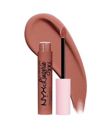 NYX PROFESSIONAL MAKEUP Lip Lingerie Push-Up Long Lasting Plumping Lipstick  - Dusk To Dawn (Warm Beige